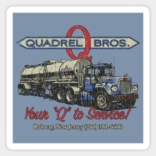 Quadrel Brothers Trucking 1947 Magnet